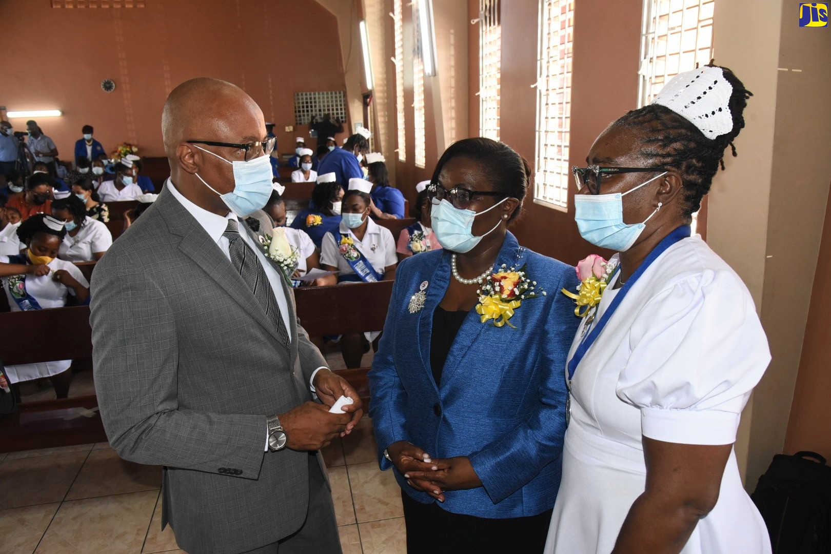 PHOTOS: PS in MOHW Attends Church Service for Healthcare Workers
