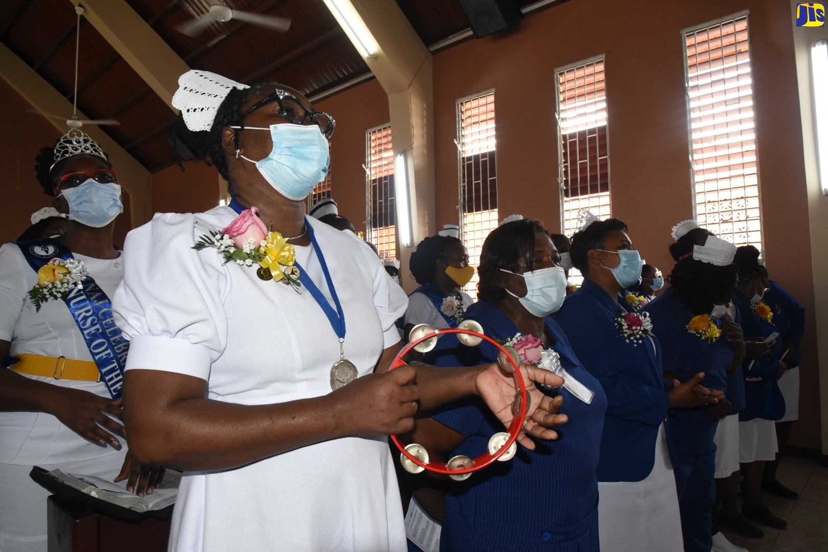 PHOTOS: PS in MOHW Attends Church Service for Healthcare Workers