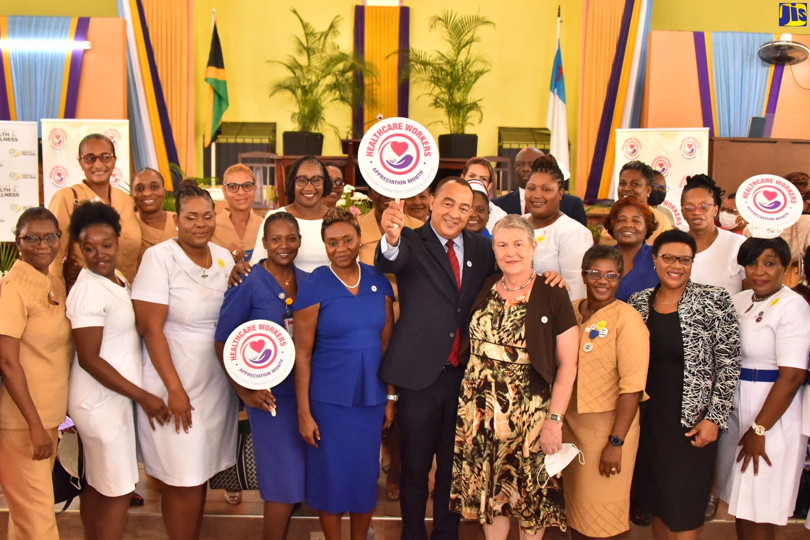 Dr. Tufton Hails Healthcare Workers As Heroes