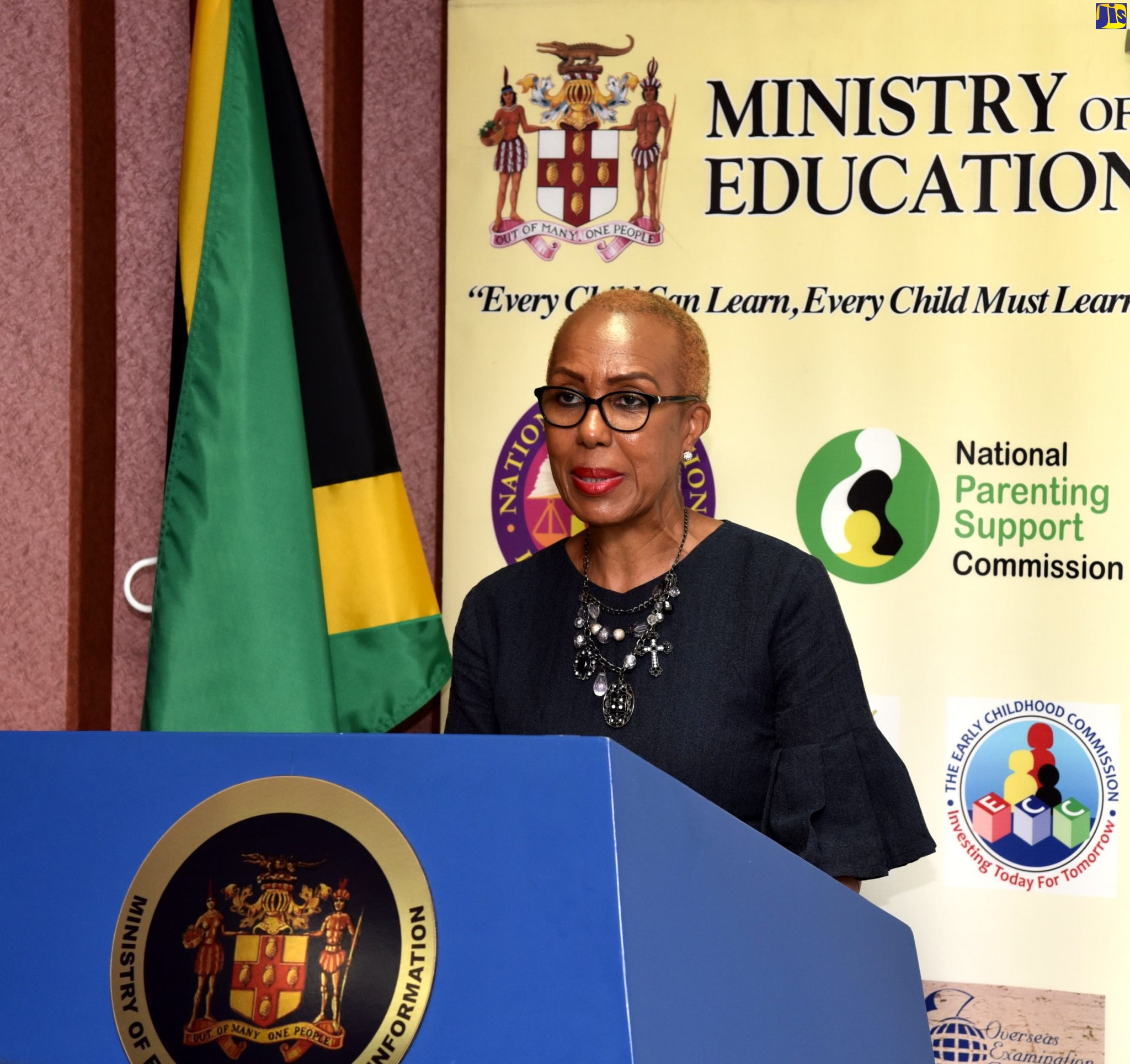 Minister of Education and Youth, Hon. Fayval Williams