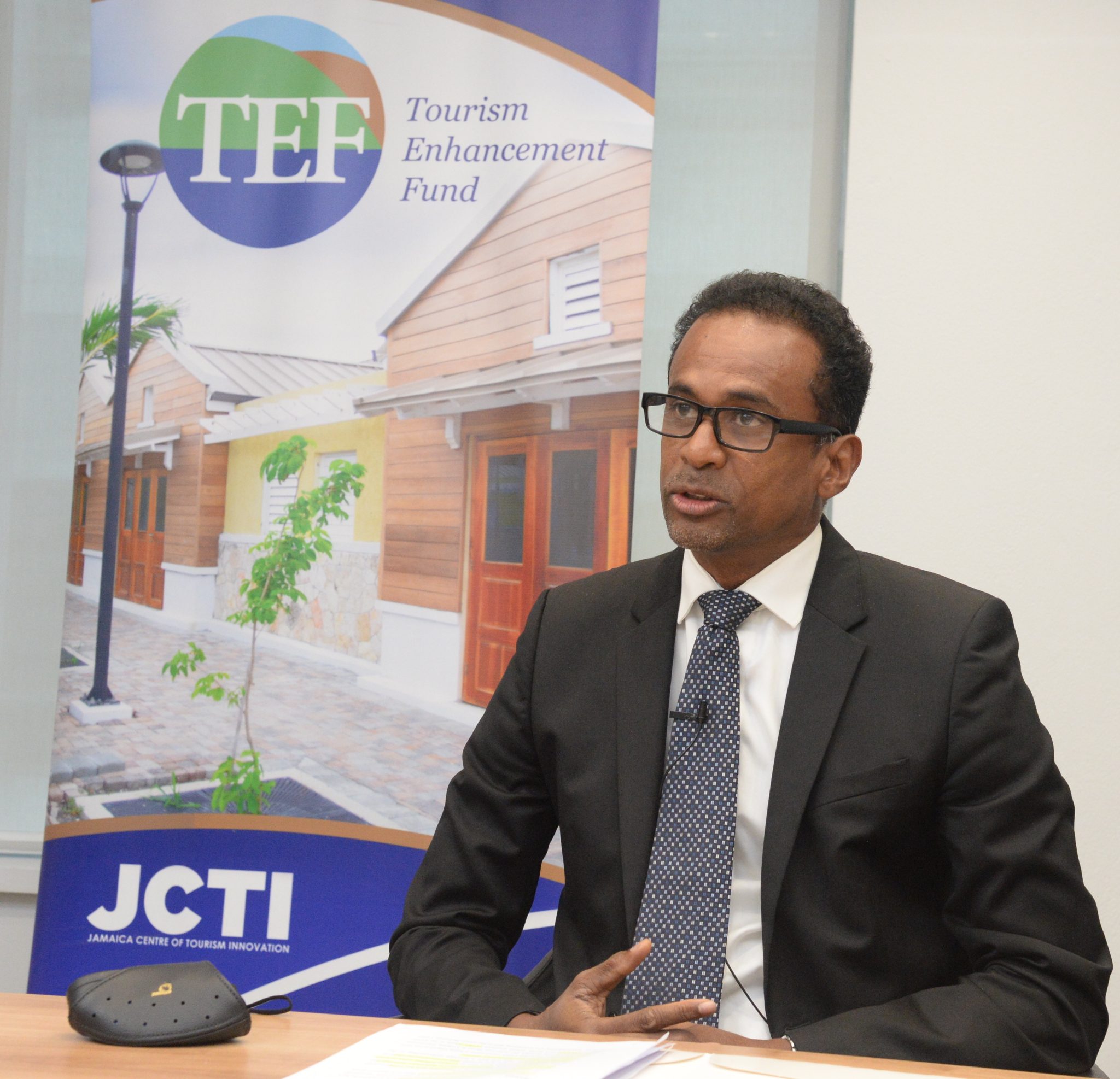 Executive Director, Tourism Enhancement Fund (TEF), Dr. Carey Wallace.
