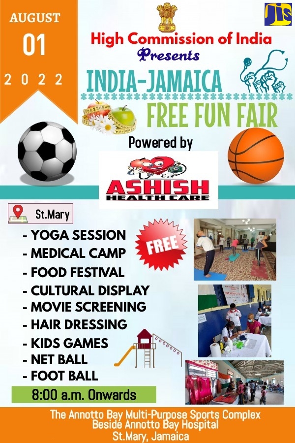 ‘Free Fun Fair’ at Annotto Bay Sports Complex Monday