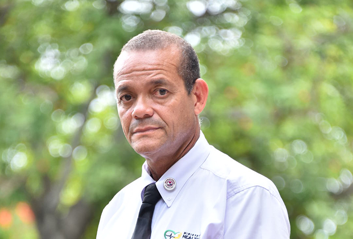 Driver with the Transport Unit in the Ministry of Health and Wellness, Patrick Foster