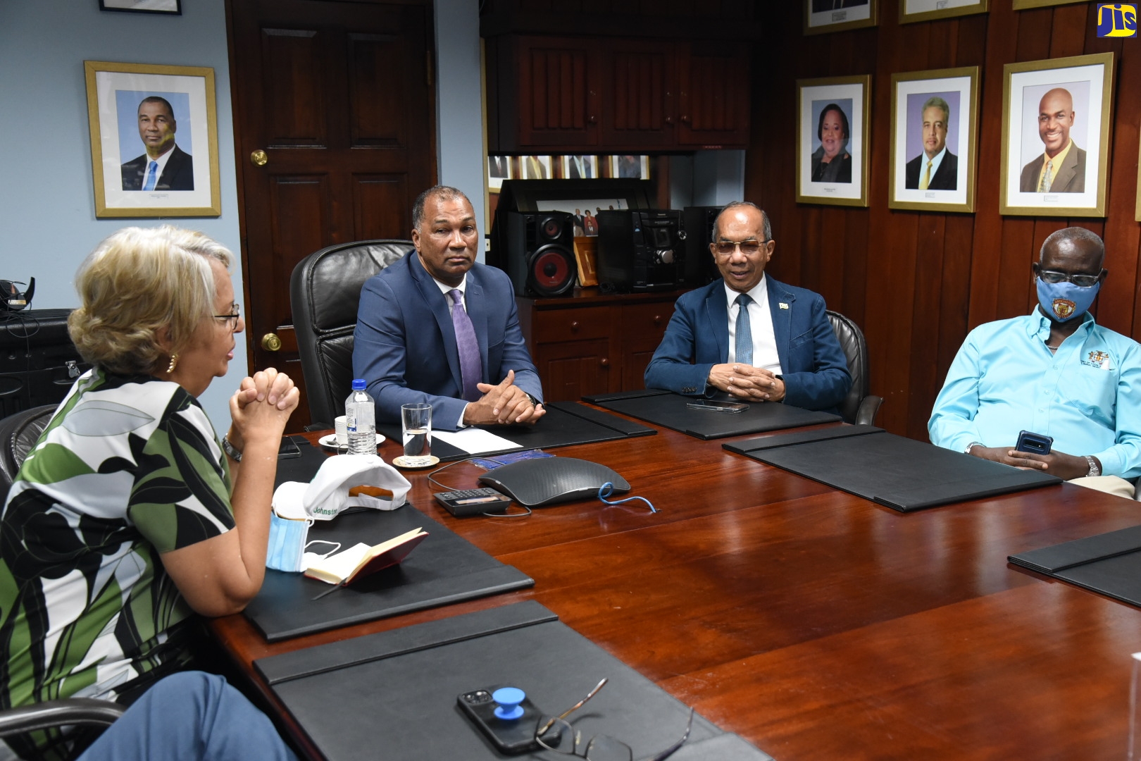 High-Level Ministerial Team Tours Kingston Port