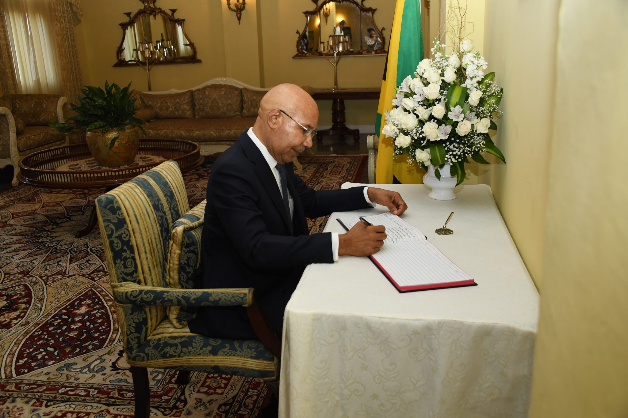 Condolence Book Opened at King’s House for the Queen