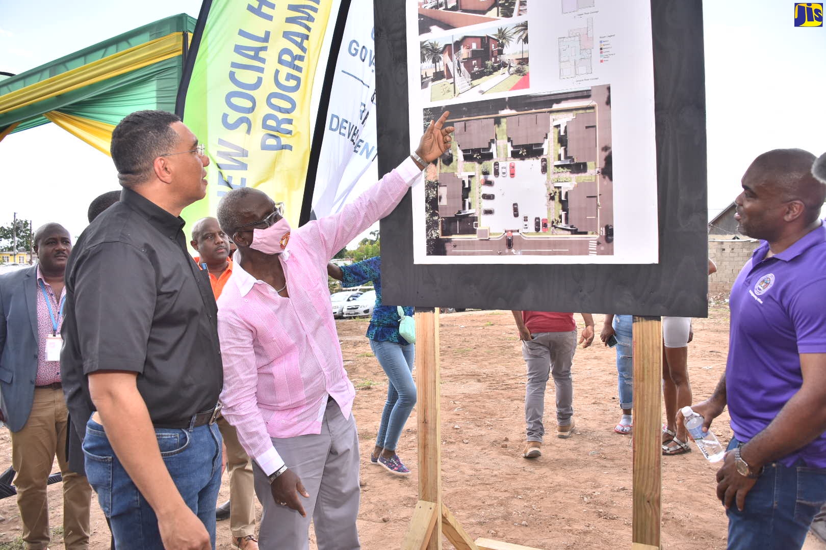 Ground Broken For $71M Victoria Palms Housing Development in Denham Town