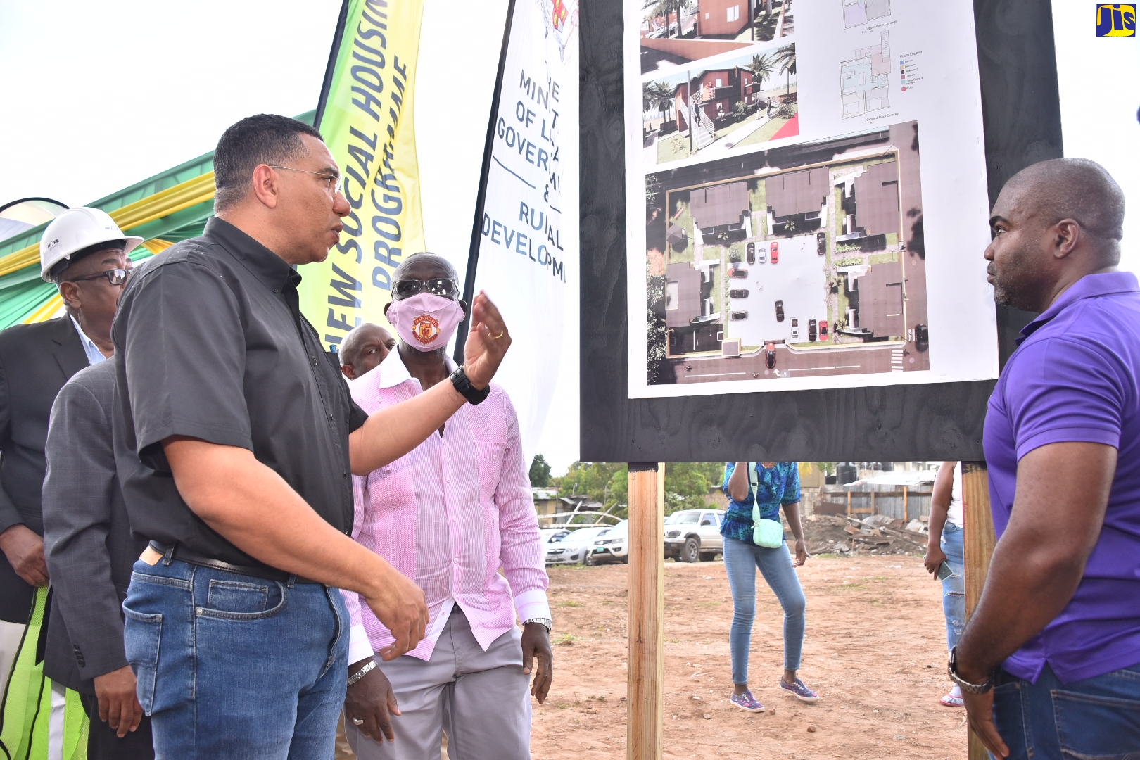 Ground Broken For $71M Victoria Palms Housing Development in Denham Town