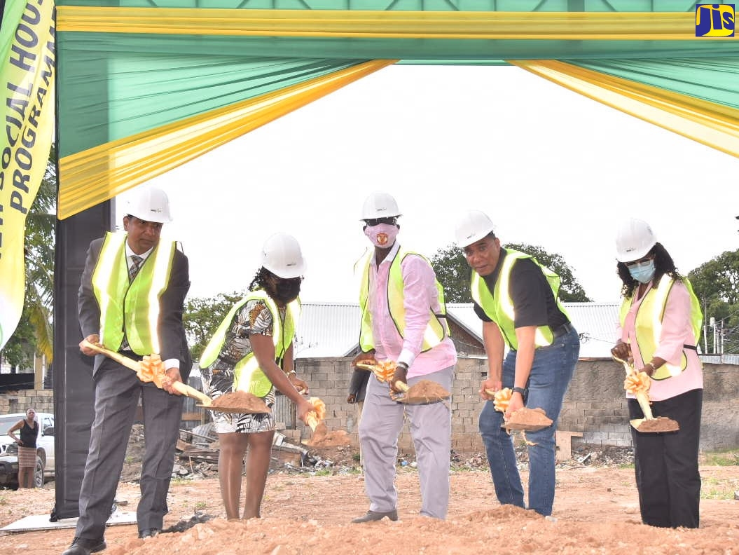 Ground Broken For $71M Victoria Palms Housing Development in Denham Town