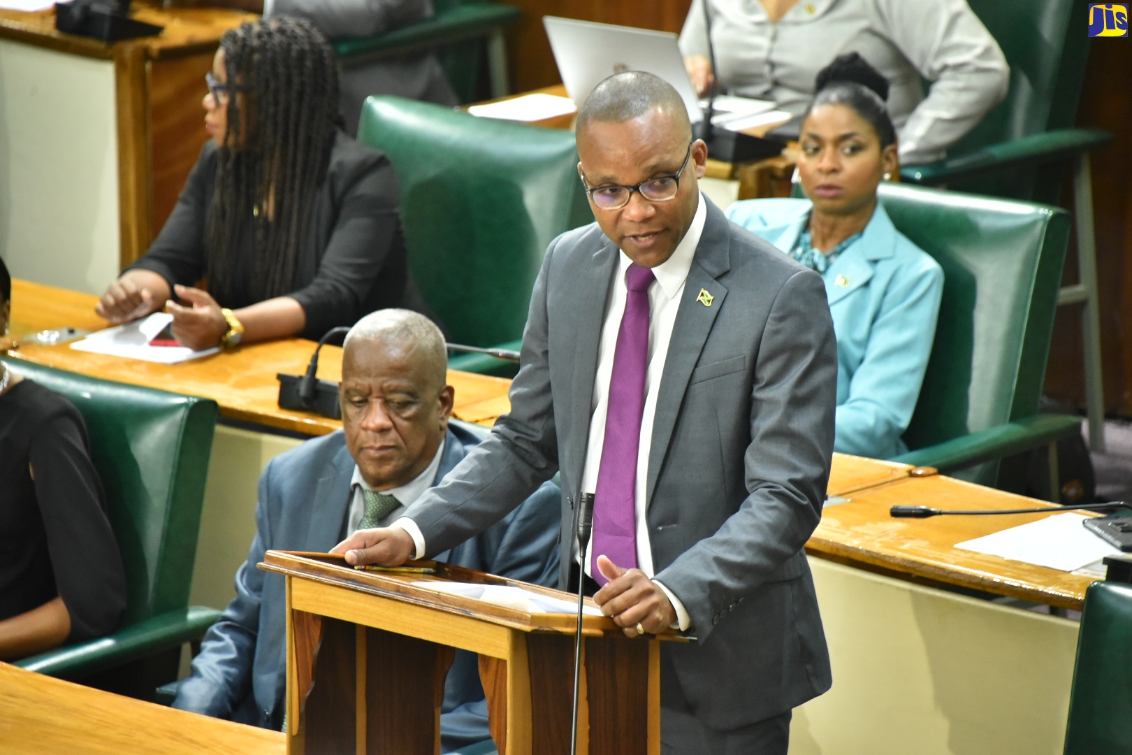 Member of Parliament for Westmoreland Western, Morland Wilson, opens the 2022/23 State of the Constituency Debate in the House of Representatives on September 13.