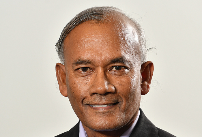 Senior Director, Social Policy Planning and Research Division, Planning Institute of Jamaica (PIOJ) and Chair of the Steering Committee providing oversight for the Children and Youth Health and Wellbeing Survey (CHEWS-JA), Easton Williams. 