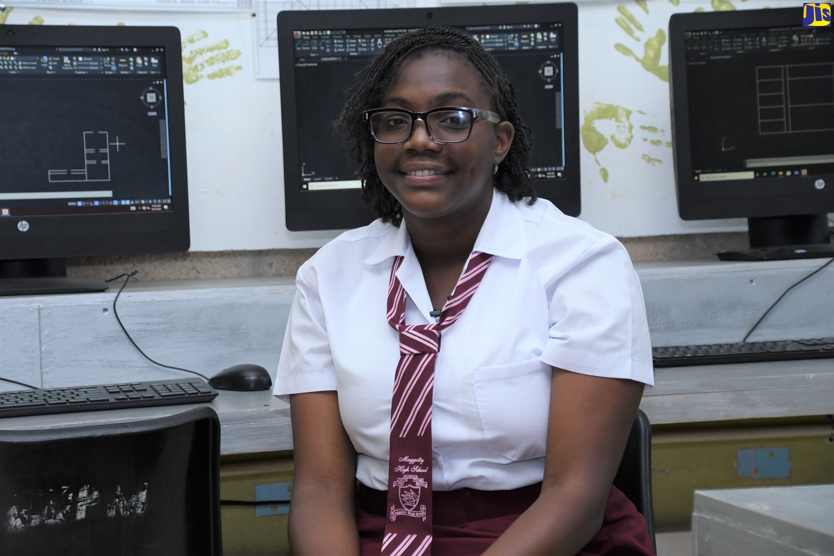 Seventeen-year-old grade-12 student at Maggotty High School in St. Elizabeth, Moesha Johnson.