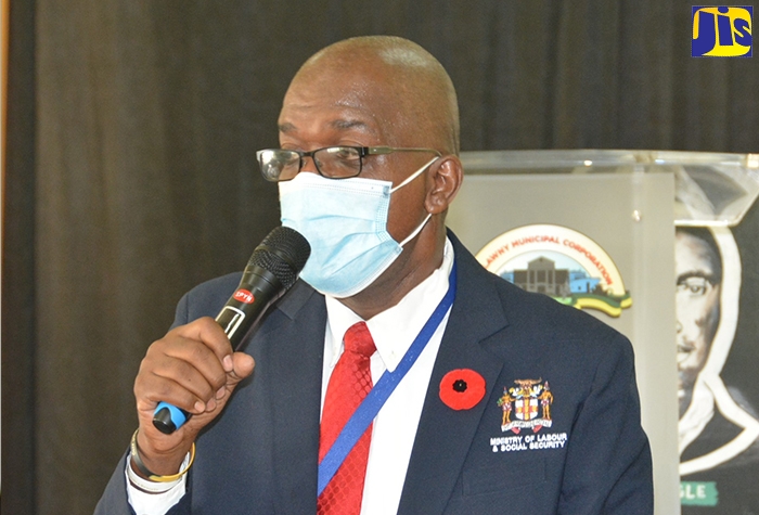 Acting Coordinator for the Ministry of Labour and Social Security’s Social Intervention Programme, Sylvester Anderson.