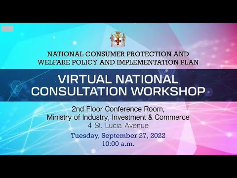 JISTV | Consumer Affairs Commission National Consultation Workshop