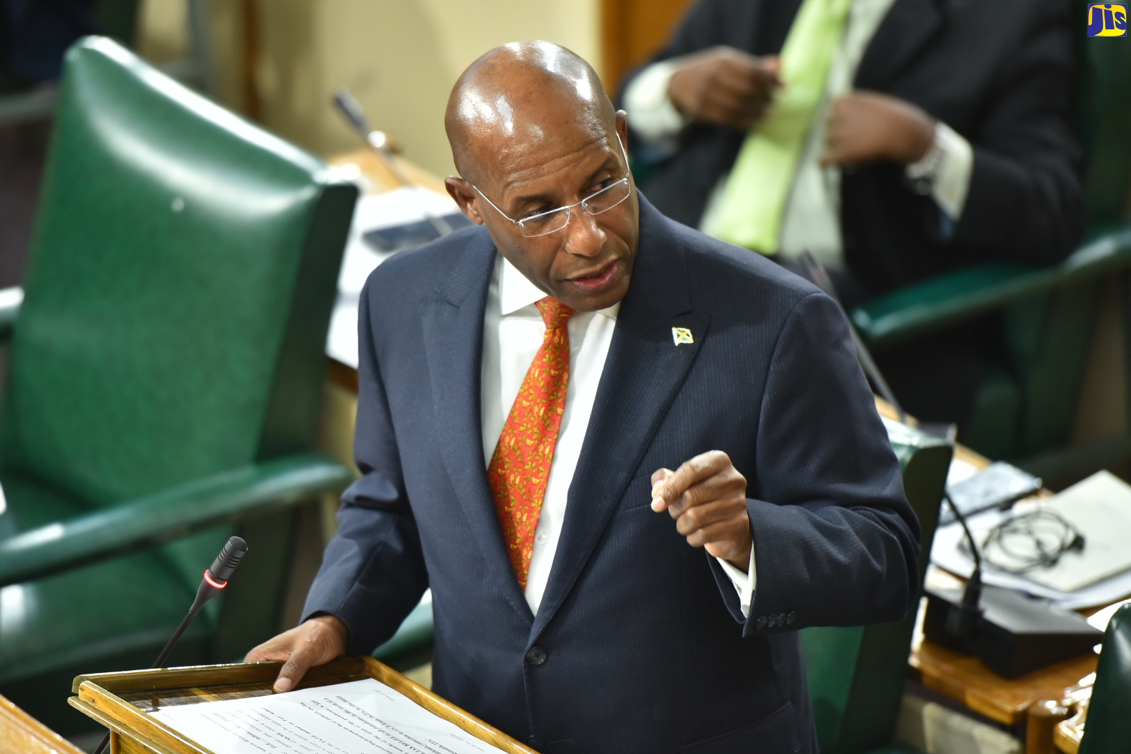Minister of Industry, Investment and Commerce, Senator the Hon. Aubyn Hill.