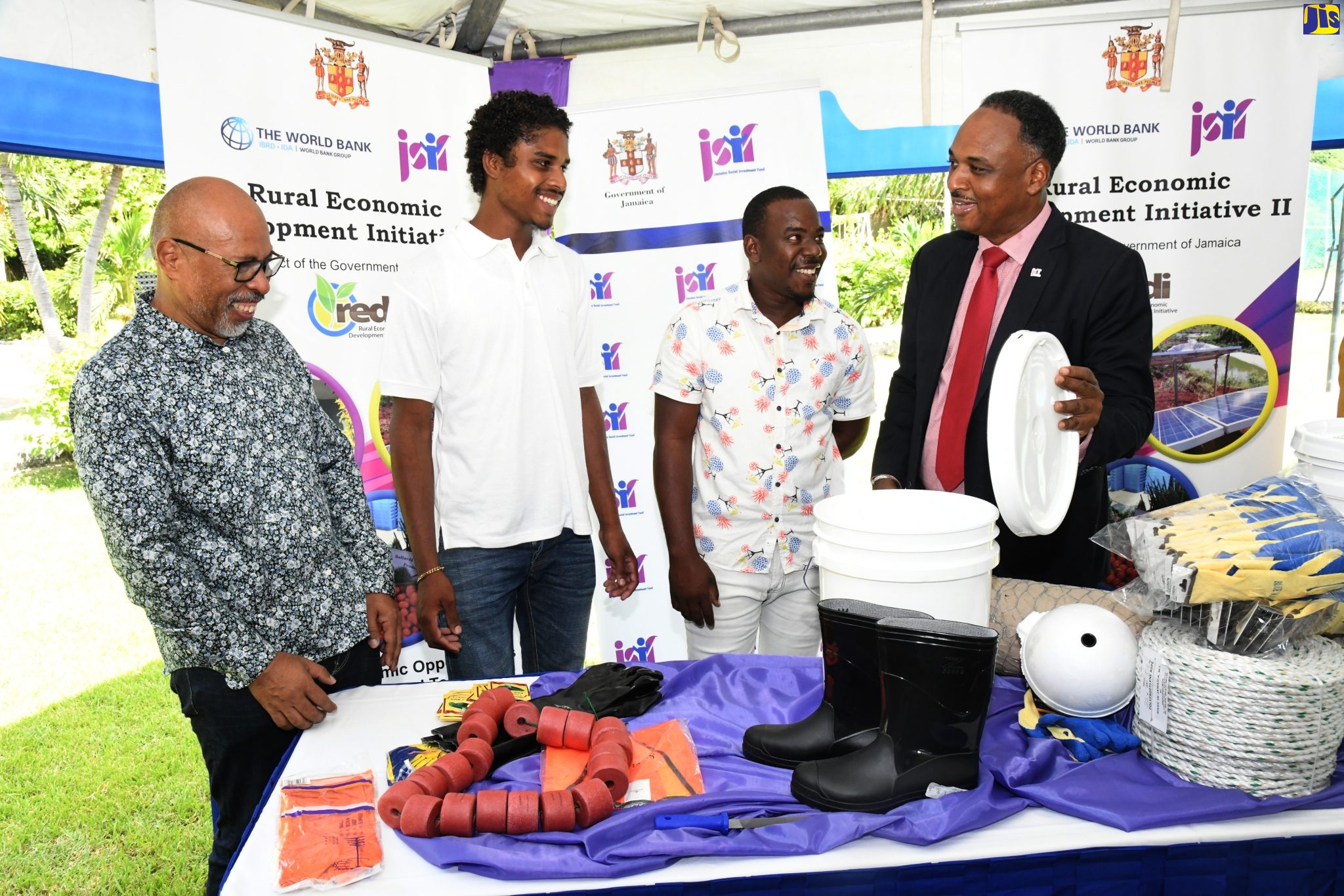 PHOTO: JSIF Presents Agricultural Equipment to Women and Youth Beneficiaries