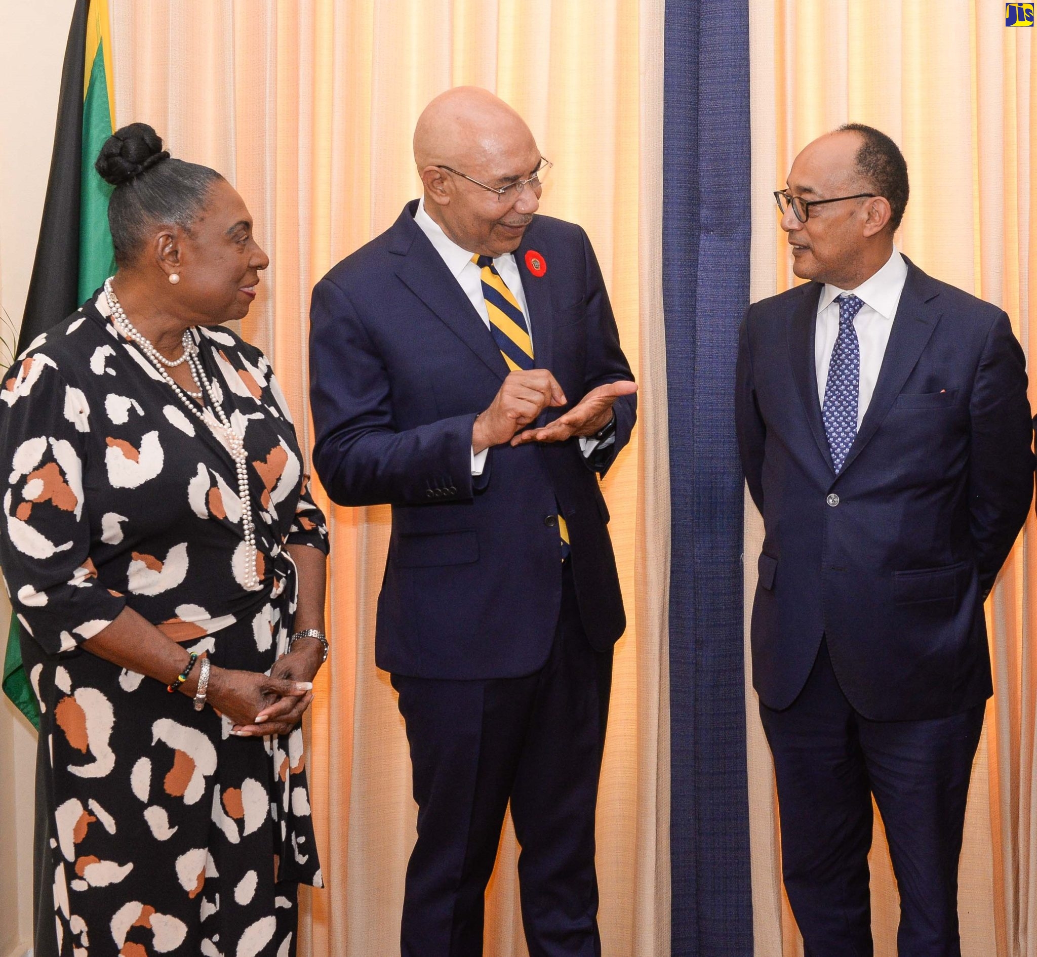 G-G Receives Courtesy Call from Prince Ermias Sahle Selassie