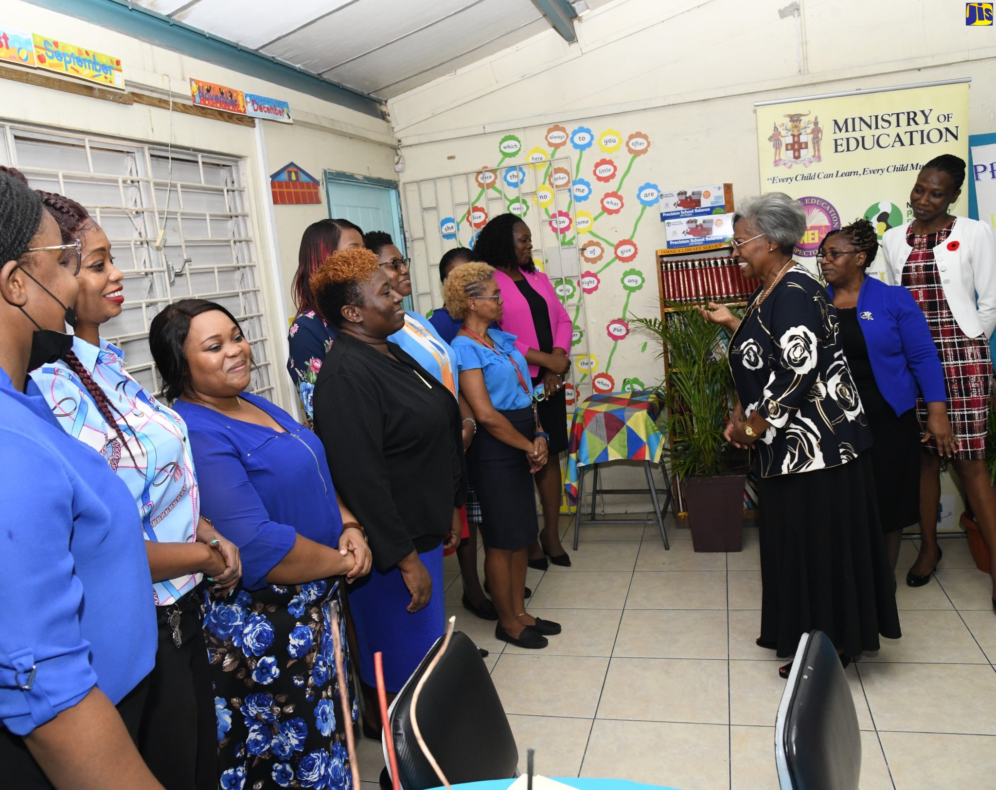 PHOTOS: Jamaica Character Education Task Force Member Visits Rousseau Primary School