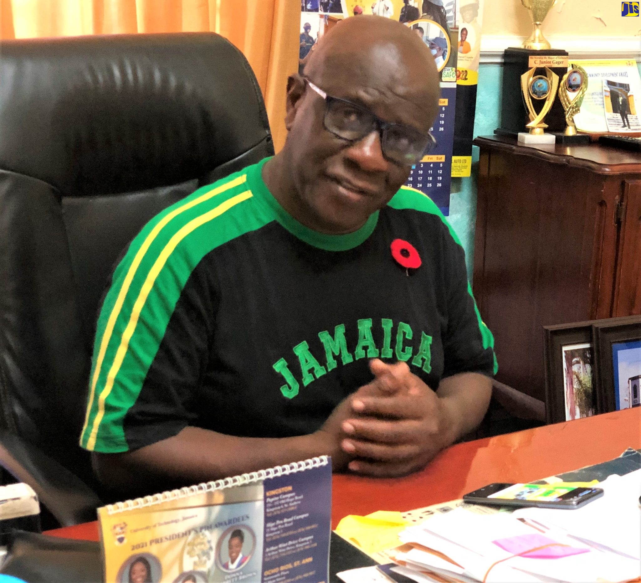 Conceptualiser of the ‘Furr Wi A Come From’ Cultural Extravaganza, Mayor of Falmouth and Chairman, Trelanwy Municipal Corporation, Councillor C. Junior Gager.