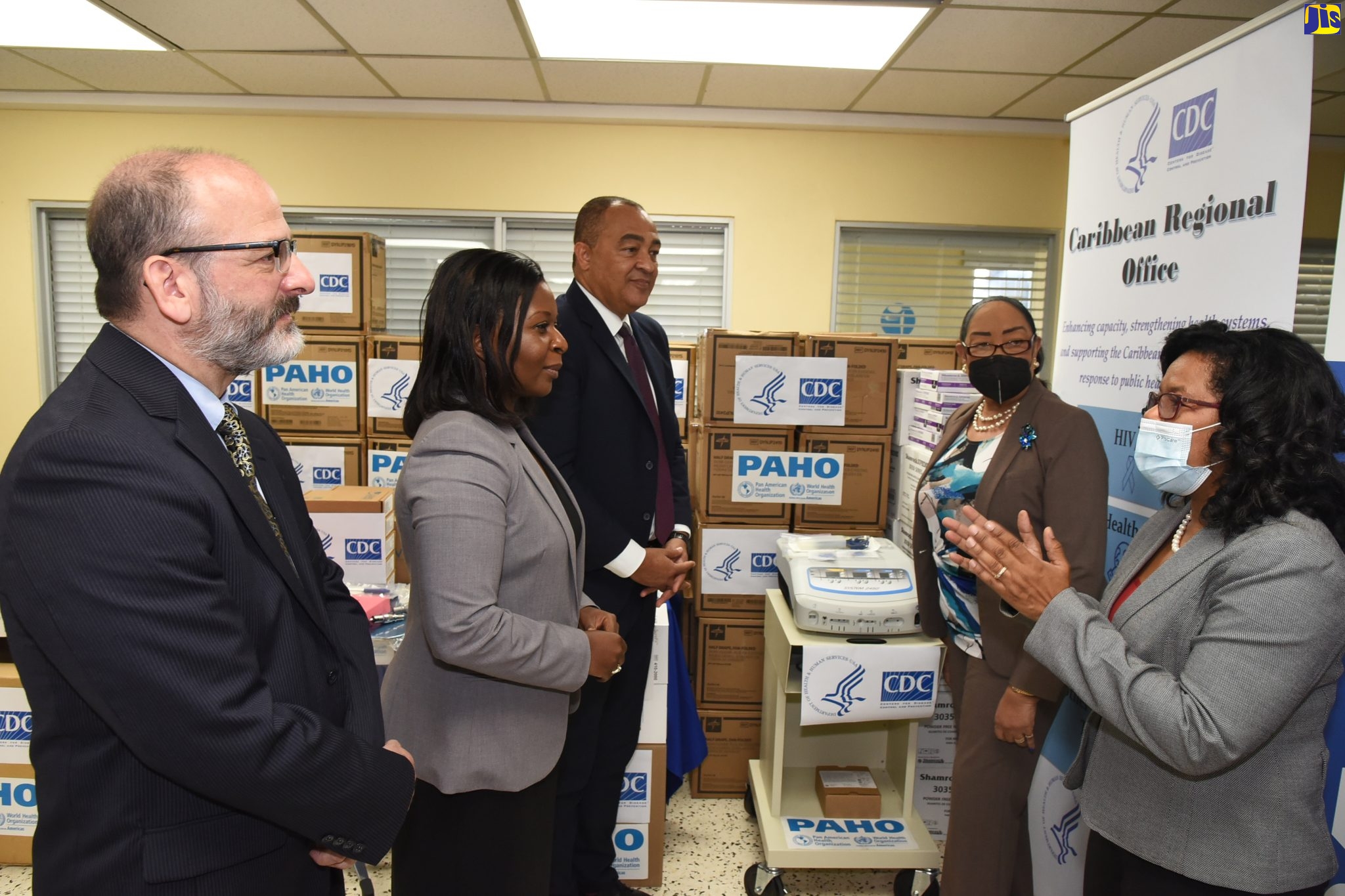 PHOTOS: GOJ Receives Medical Equipment and Supplies