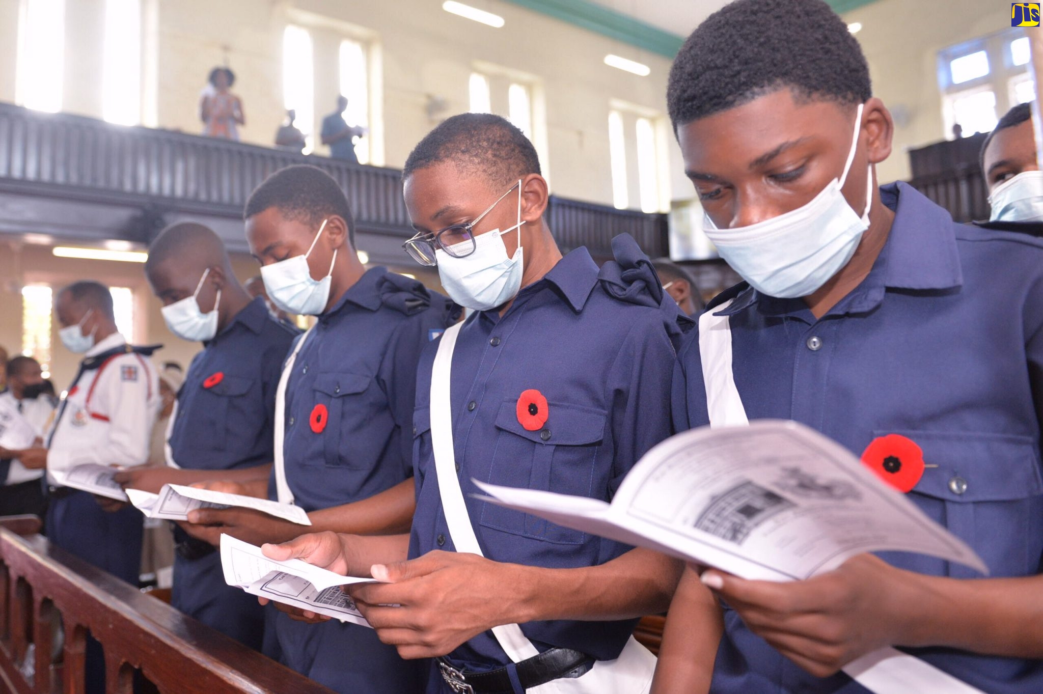 PHOTOS: Minister Fayval Williams Attends Boys’ Brigade Founder’s Day Church Service