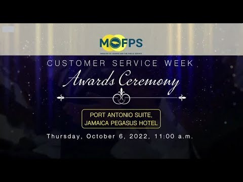 JISTV | Ministry of Finance and the Public Service Customer Service Week Awards Ceremony