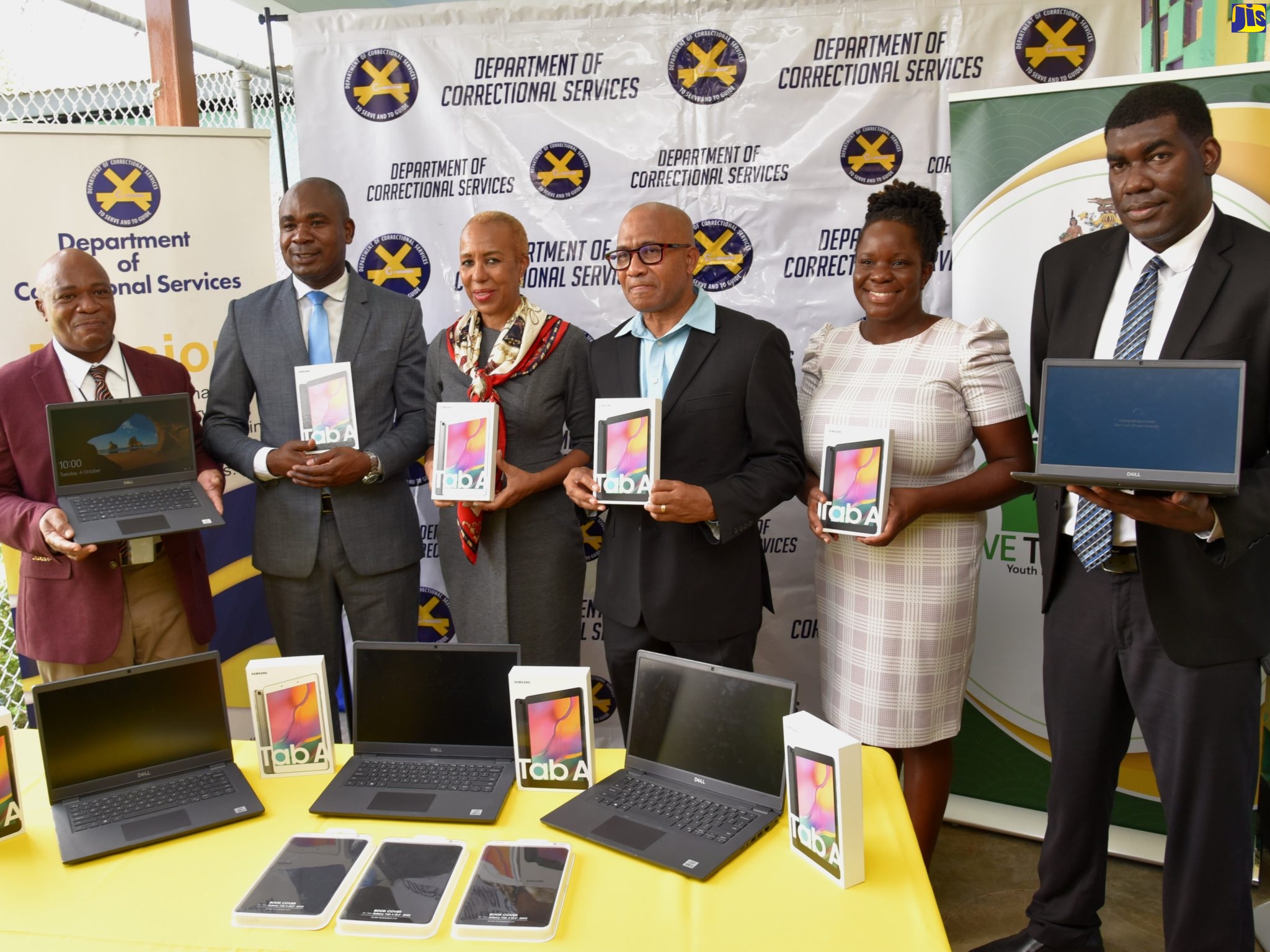 e-Learning Jamaica Donates 183 Computers to Department of Correctional Services