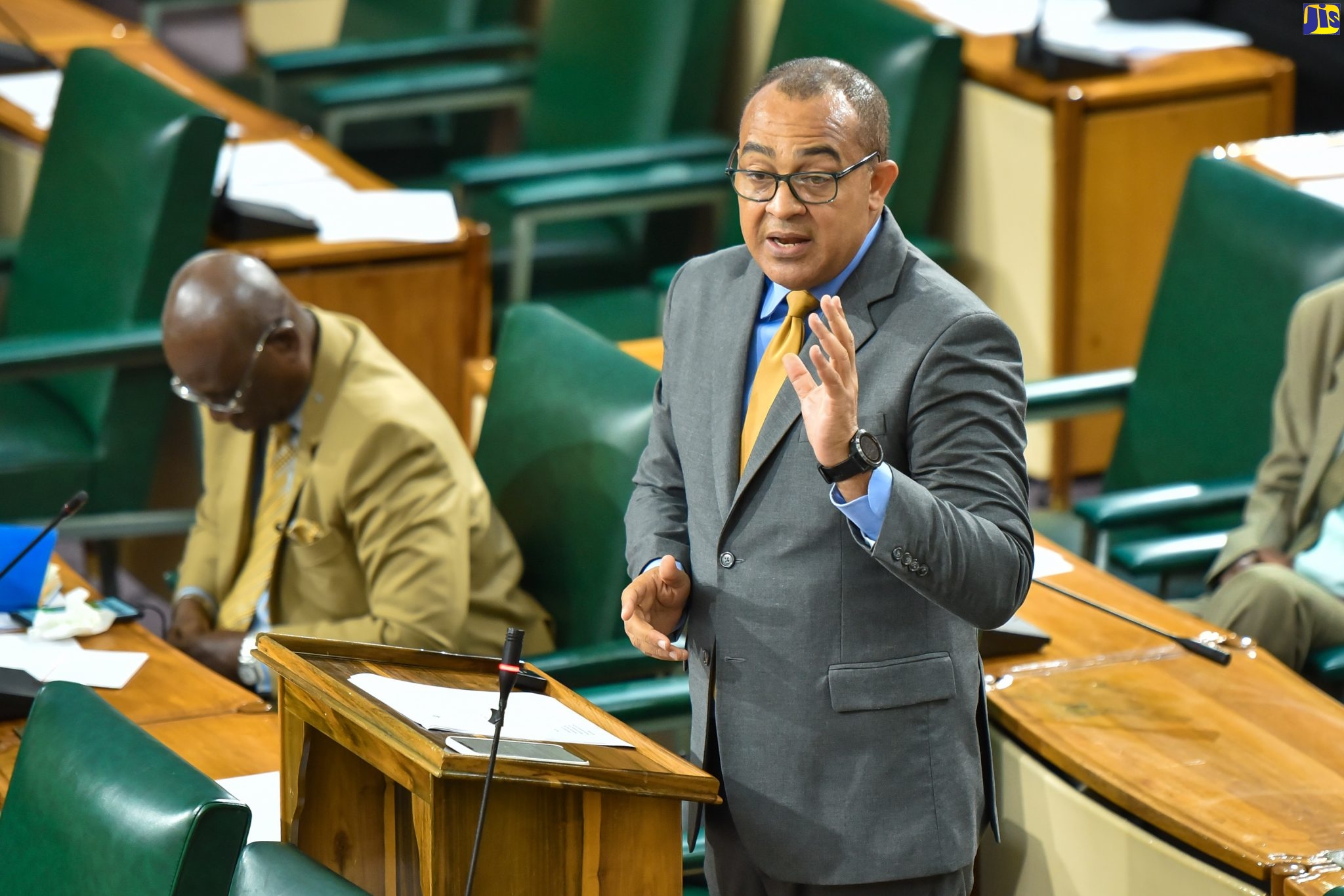 Minister of Health and Wellness, Dr. the Hon. Christopher Tufton, speaking in the House of Representatives on November 22.
