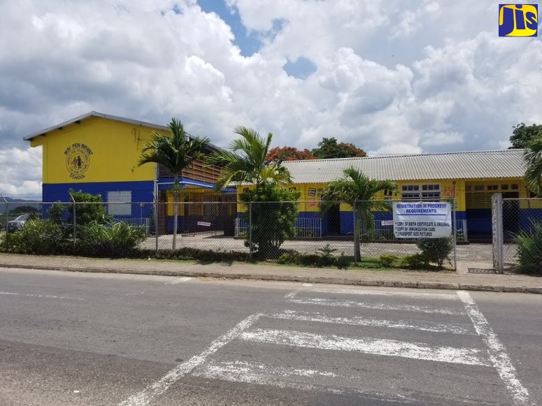 The Culture, Health, Arts, Sports and Education (CHASE) Fund provided a $130 million grant to assist with the makeover of the May Pen Infant School.