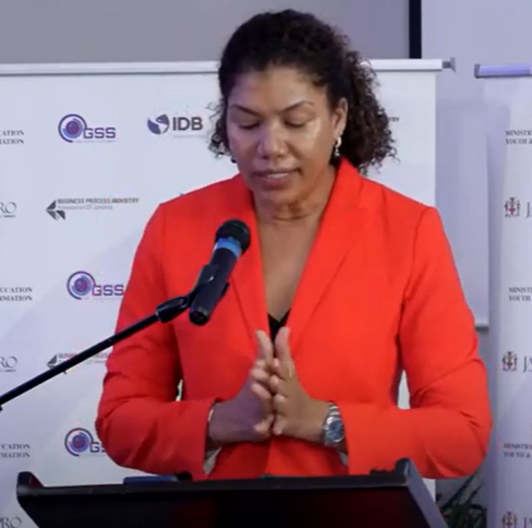 Programme Director for the Global Services Sector (GSS) project at Jamaica Promotions Corporation (JAMPRO), Marjorie Straw. 
