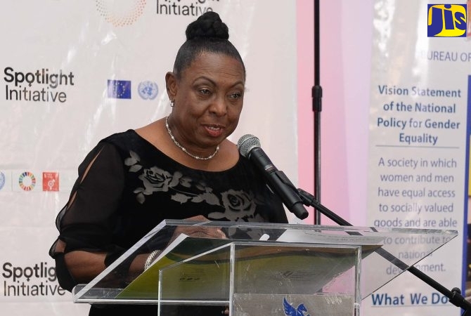 Minister of Culture, Gender, Entertainment and Sport, Hon. Olivia Grange.