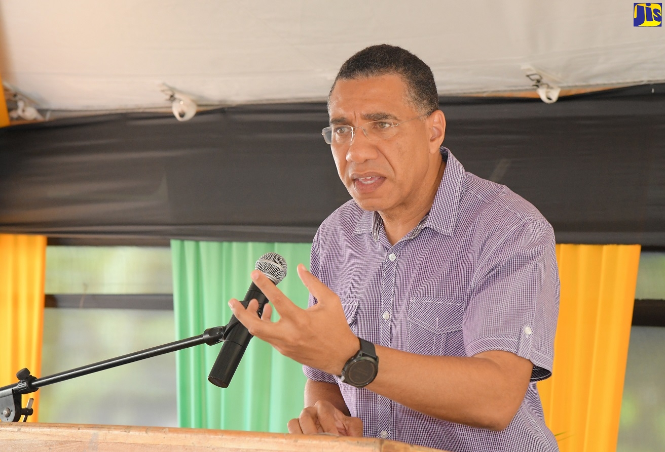Prime Minister, the Most Hon Andrew Holness.