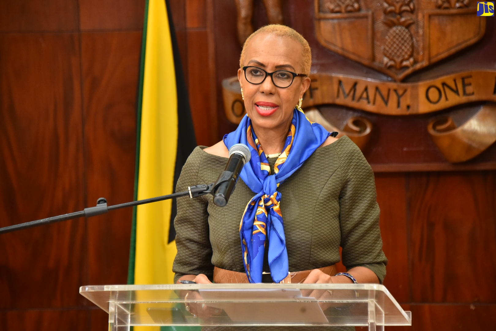 Minister of Education and Youth, Hon. Fayval Williams.