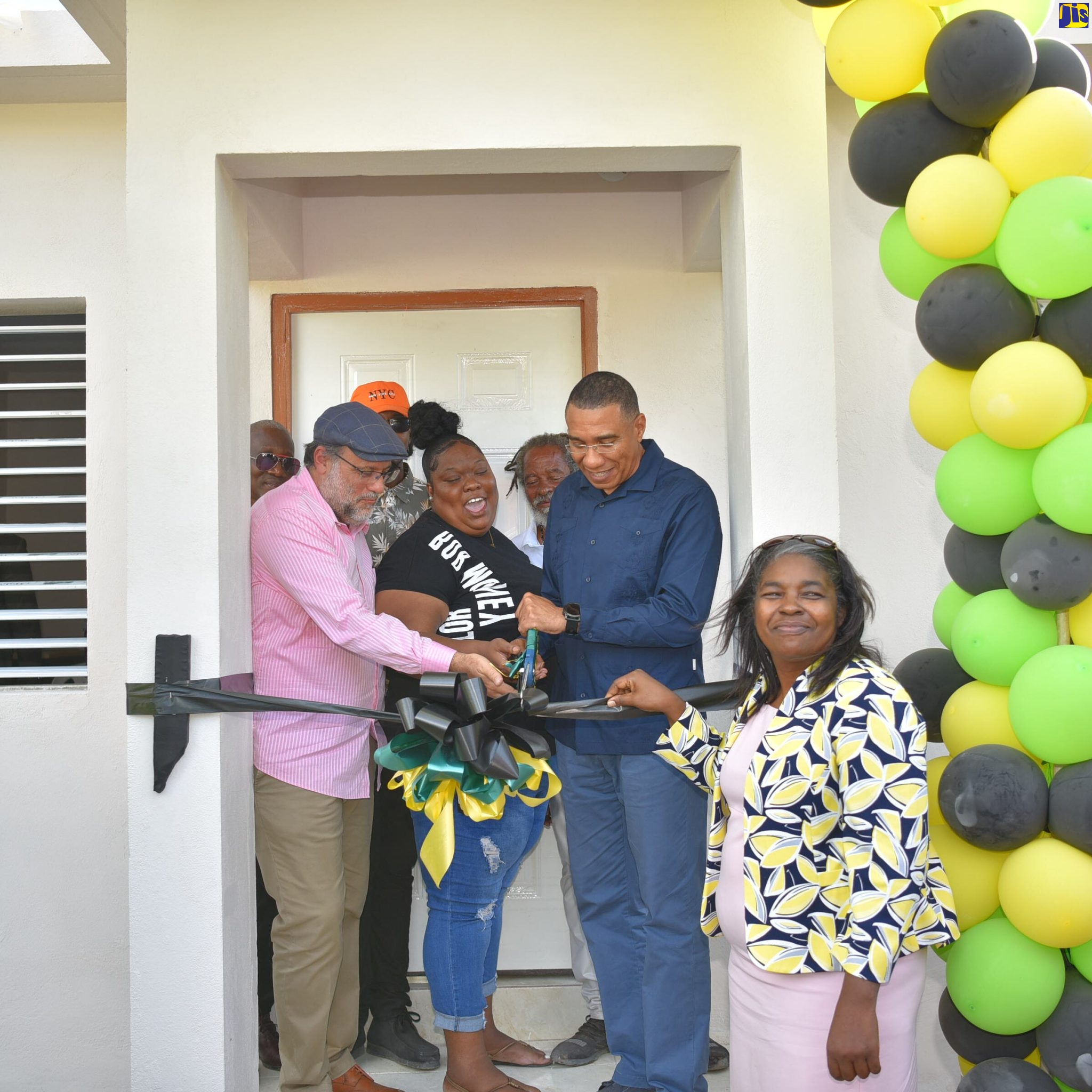 PHOTOS: Prime Minister Holness Delivers Houses to Resident in St. Andrew South