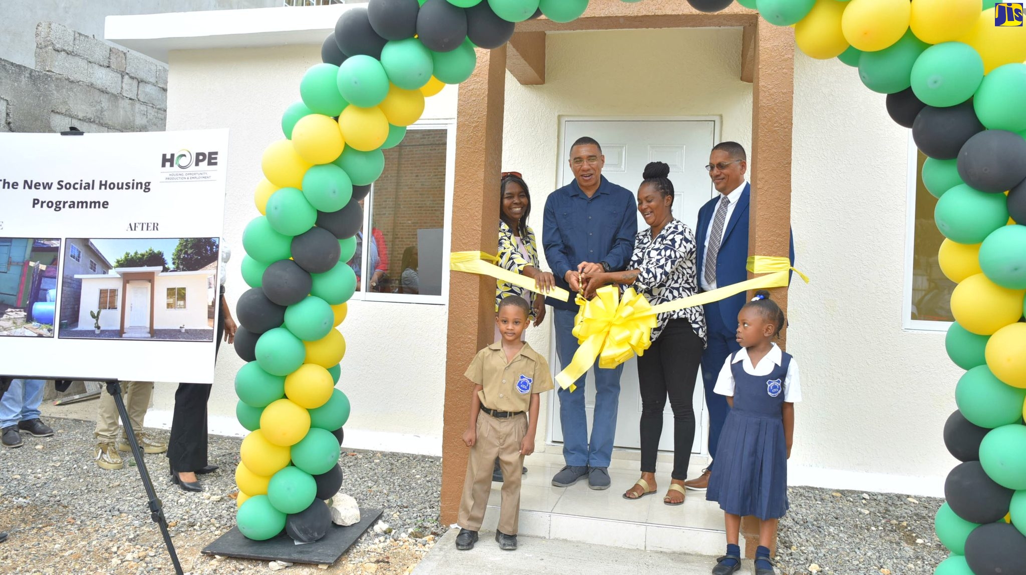 The Government will be moving to improve social conditions in communities such as Kingston Central utilising the Housing Act, says Prime Minister, the Most Hon. Andrew Holness.
	Speaking at the handover of a three-bedroom social housing unit, on Tower Street, in Kingston Central, on January 25, the Prime Minister said the area is one of the oldest residential communities in the island, with many of the houses built over 70 years ago.
          He added that the houses are deteriorating, and a transformation programme is being worked on for such communities.
	Mr. Holness said it is challenging to embark on the upgrading programme, because of ownership issues, where people have abandoned lands in the areas, owners cannot be located, and in some cases, persons have taken them over and “are using them for criminal activities”.
	“We will intervene. We are working on a programme that will use power under the Housing Act to get these lands that are now abandoned and unutilised,” he said, noting that the conditions in such communities cause people not to feel good about their surroundings, so the Government will be improving the infrastructure.
	Meanwhile, the Prime Minister reported that since the recent imposition of a State of Emergency (SOE) in Central Kingston, the murder rate and other violent crime rates have dropped, and residents are pleased for the “reprieve that they are able to enjoy”. 
Mr. Holness said he is satisfied that the State can assist in the provision of improved dwellings under the New Social Housing Programme (NSHP) for “those living under terrible conditions”.
(more)
Social conditions…2
For his part, Member of Parliament for Kingston Central, Donovan Williams, said he is giving priority to the improvement of the housing stock in the constituency, and described the NSHP as a “wonderful programme”.
In the meantime, beneficiary of the housing unit, Keisha Hind, whose previous dwelling was destroyed by fire in 2012,  said the $7 million unit is “a life changing gesture”.
“I want you to know that what you have given us is not just a structure but pride of joy and a sense of belonging,” she added.
 The NSHP, established by the Prime Minister in 2018, operates under the Housing, Opportunity, Production and Employment Programme (HOPE), through the Ministry of Economic Growth and Job Creation. The initiative aims to improve the housing conditions of Jamaica's most needy citizens.
It consists of three modalities – provision of indigent housing, which will see 315 housing units (five per constituency) constructed per annum; relocation of vulnerable communities, which will give priority to persons in imminent danger; and the upgrading of tenement yards (one per constituency).
