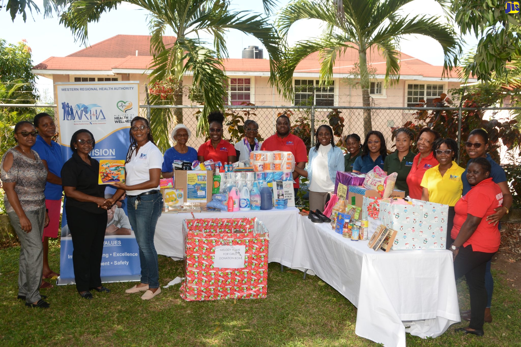 WRHA Reaches out to Montego Bay Community Home for Girls