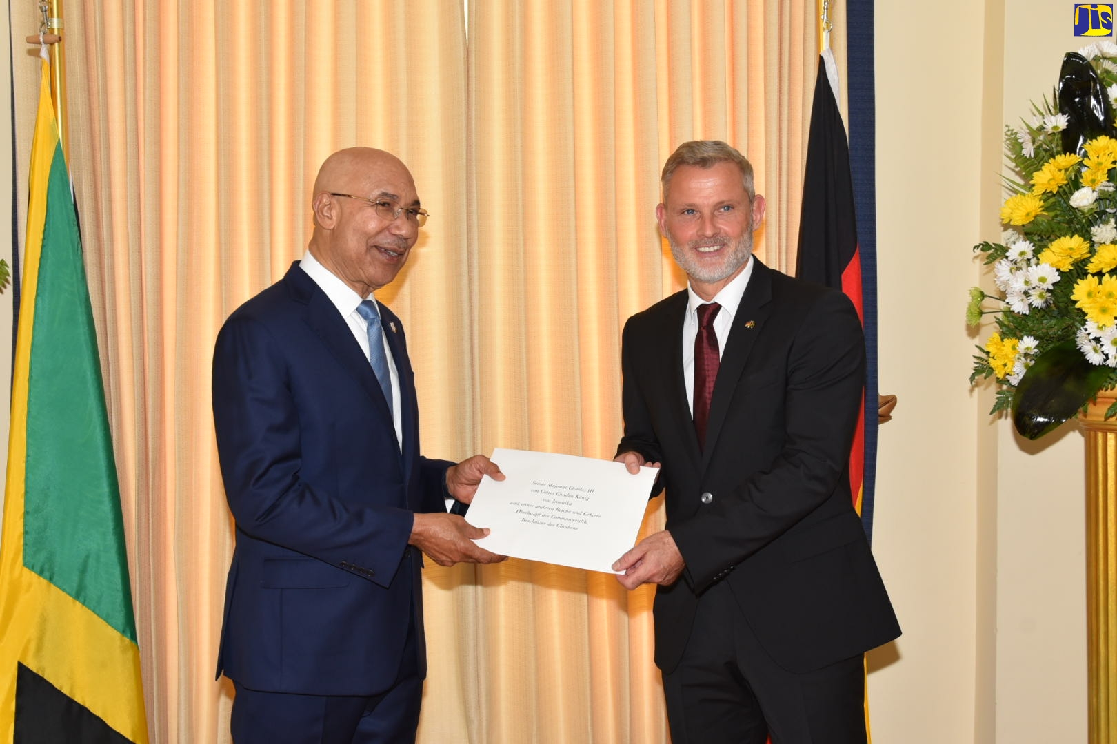 PHOTOS: GG Receives Letters of Credence from Germany’s Ambassador-Designate