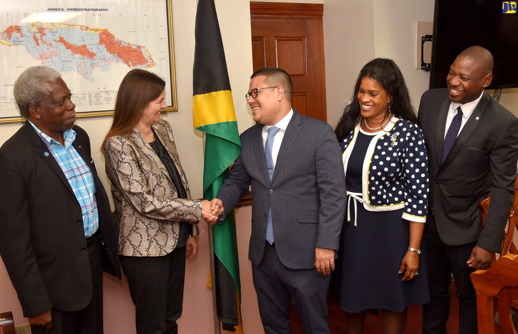 PHOTOS: UNESCO Officials Call on Senator Samuda