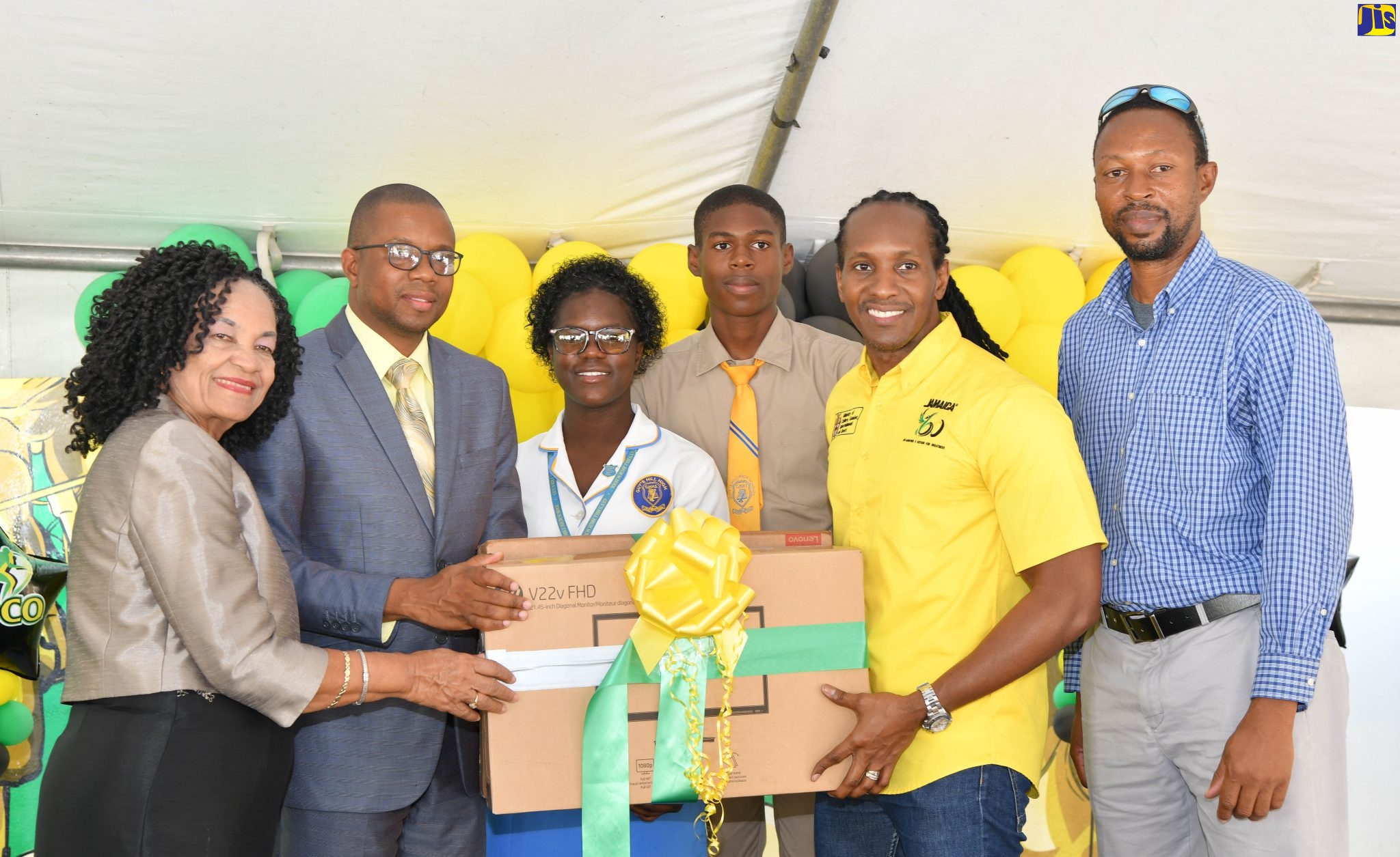 Guy’s Hill High School Gets Computers from JADCO – Jamaica Information ...