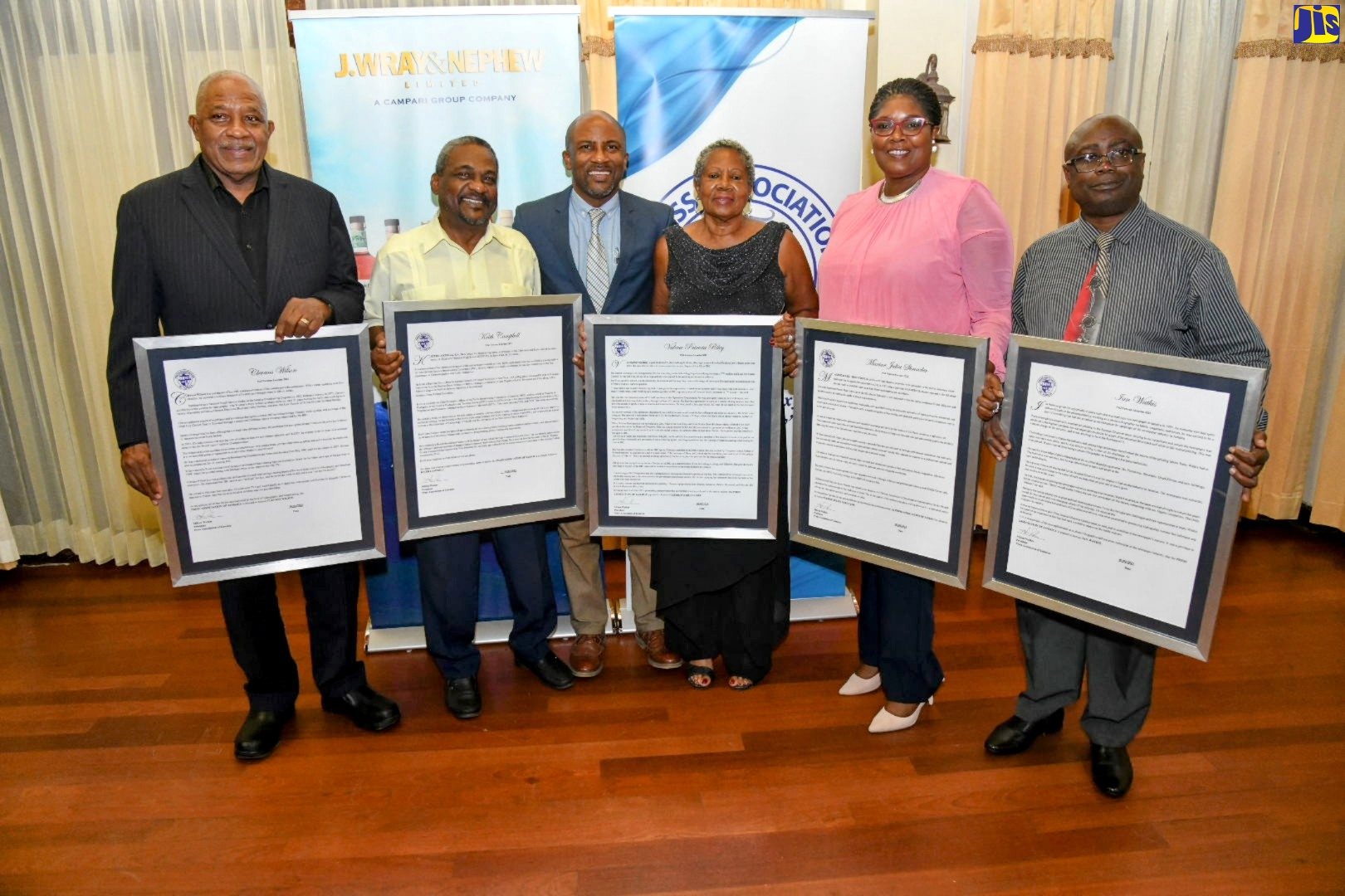 Five Media Stalwarts Honoured by PAJ