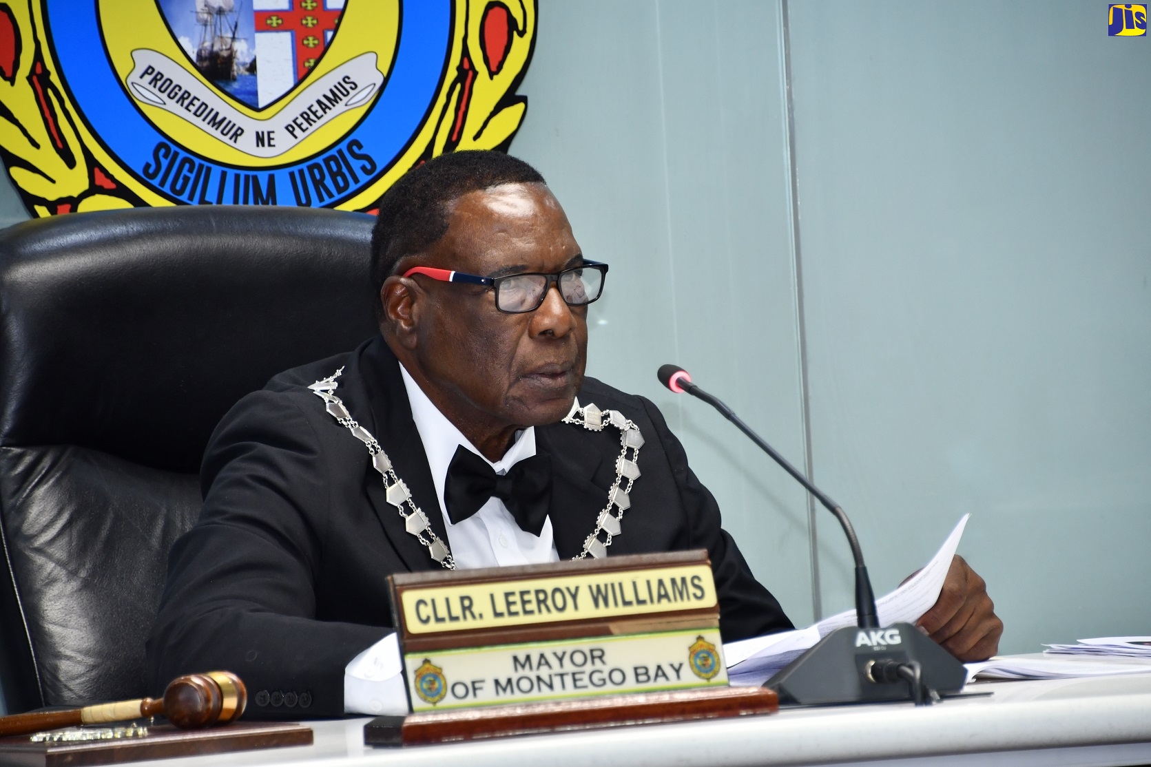 Mayor of Montego Bay, Councillor Leeroy Williams