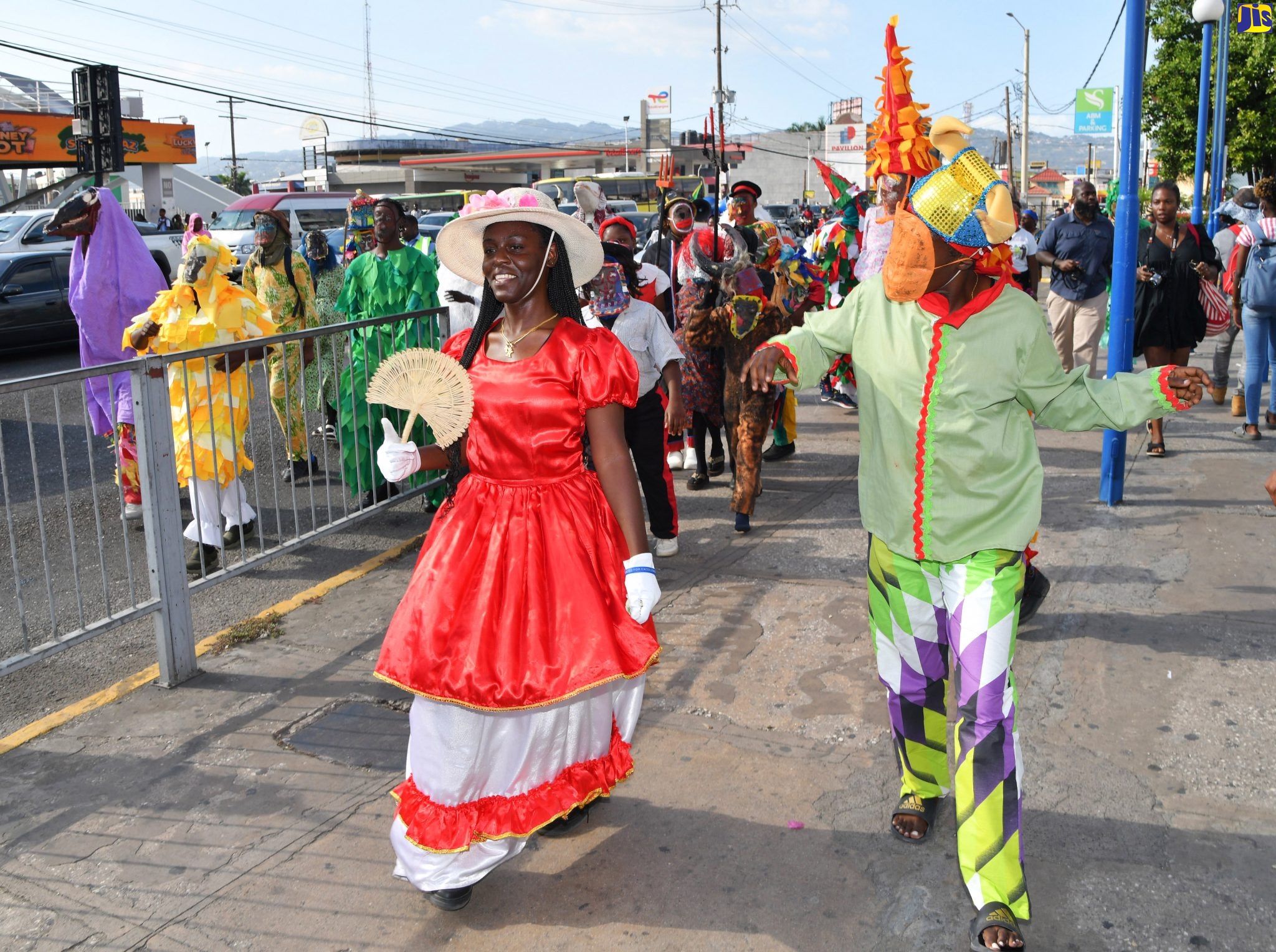 PHOTOS: Jonkunoo Saturday Road March in Half-Way Tree