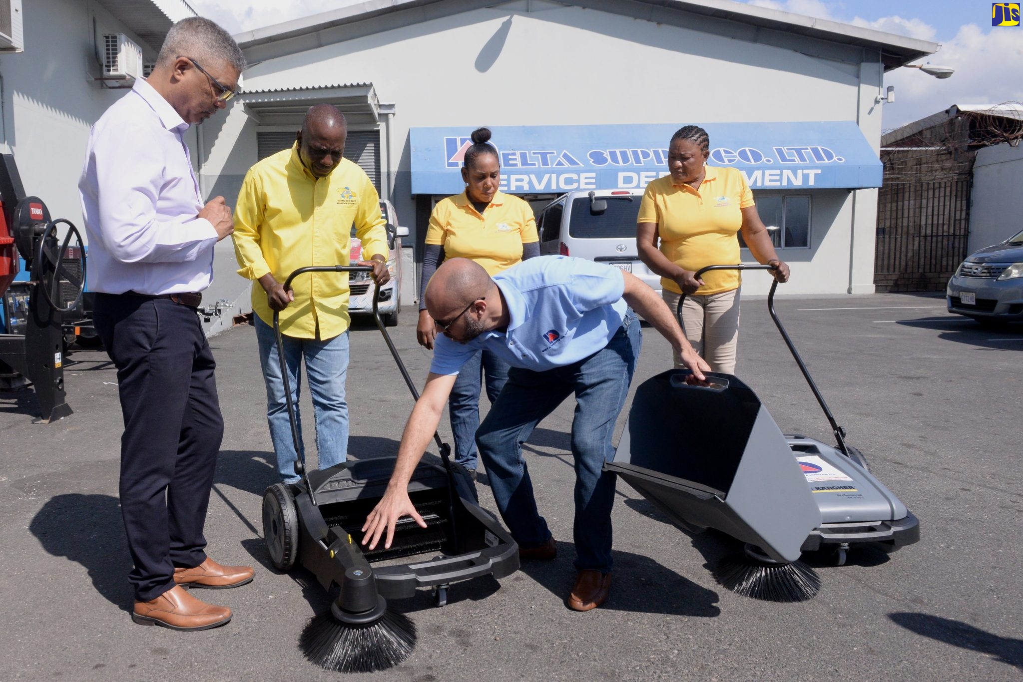 PHOTOS: NSWMA Gets Sweepers for Klean Kingston initiative
