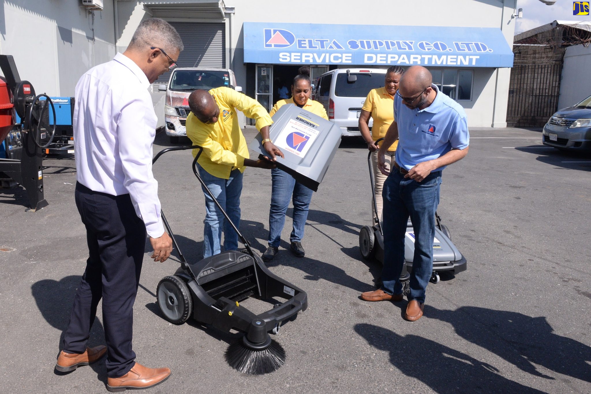 PHOTOS: NSWMA Gets Sweepers for Klean Kingston initiative