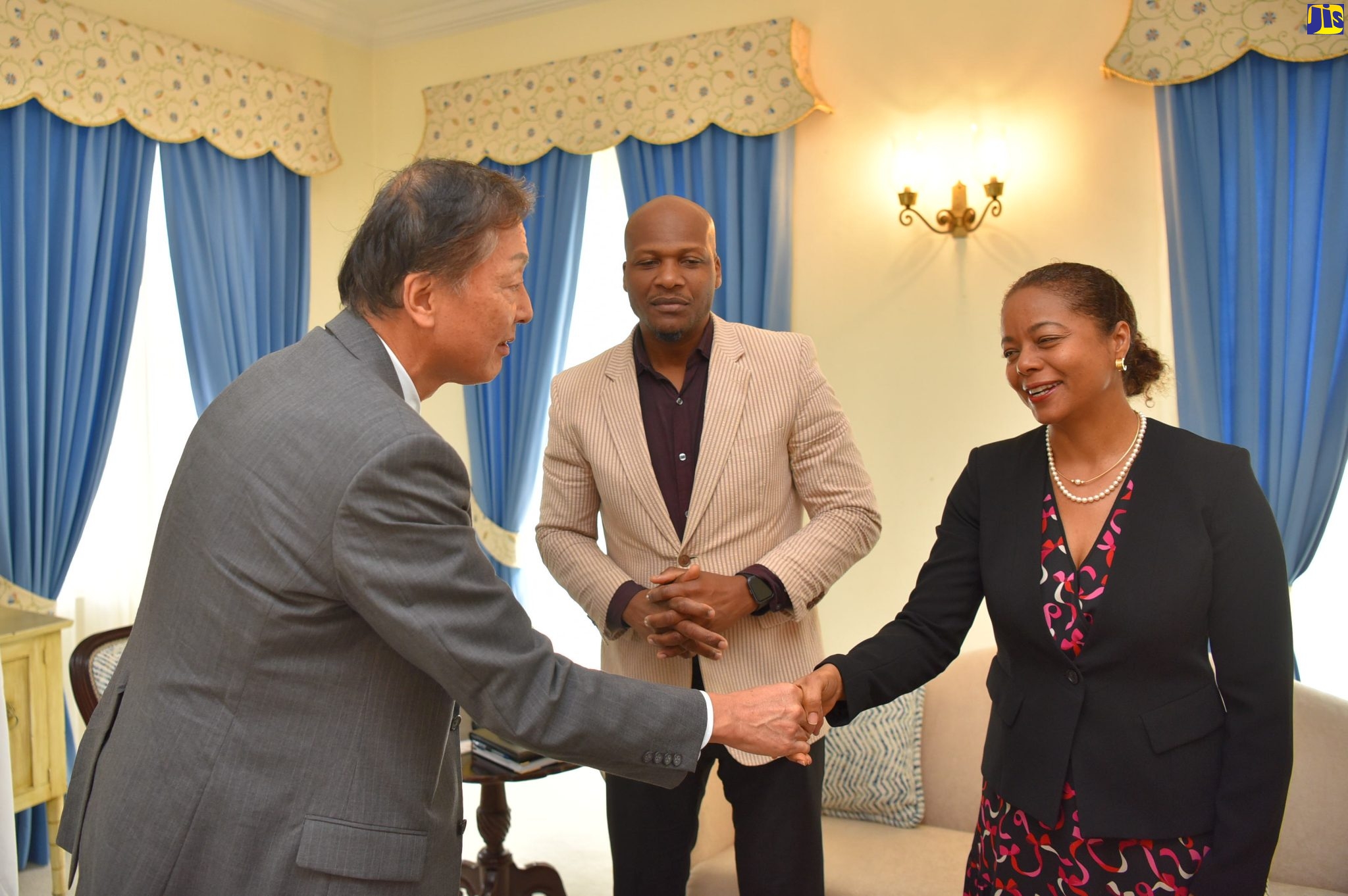 PHOTOS: Minister Malahoo Forte meets Japanese Ambassador