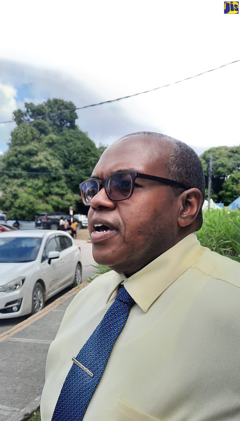Medical Officer of Health for the parish of St. Thomas, Dr. D’Oyen Smith.