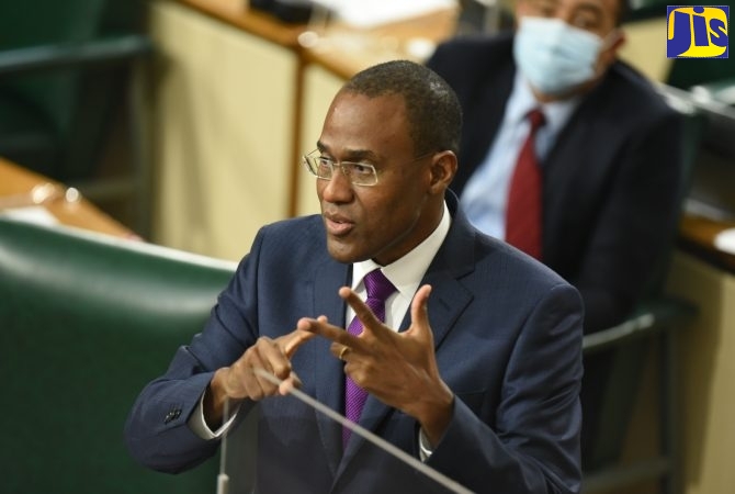 Minister of Finance and the Public Service, Dr. the Hon. Nigel Clarke.