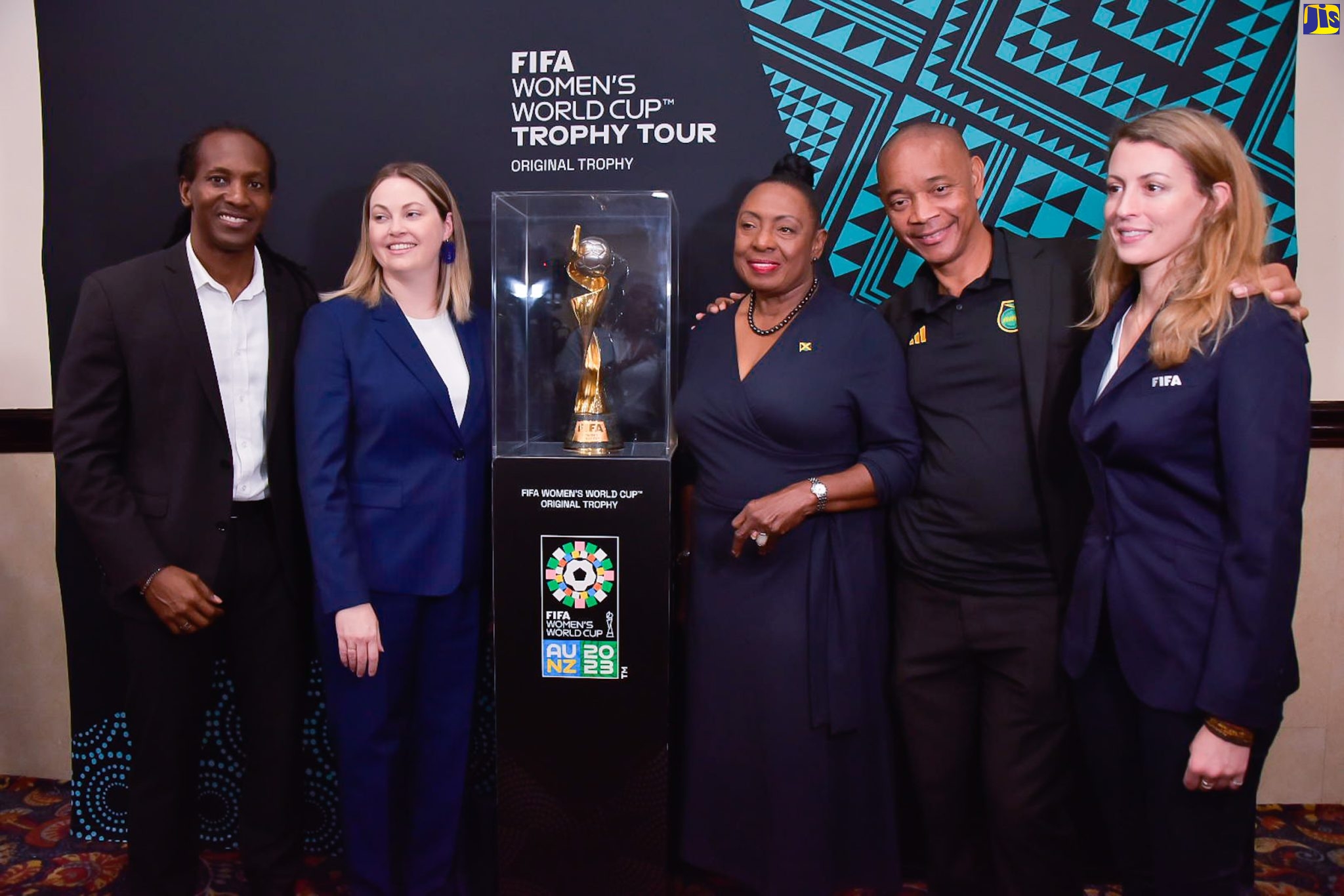 FIFA Women’s World Cup Trophy Stops in Jamaica on Global Tour