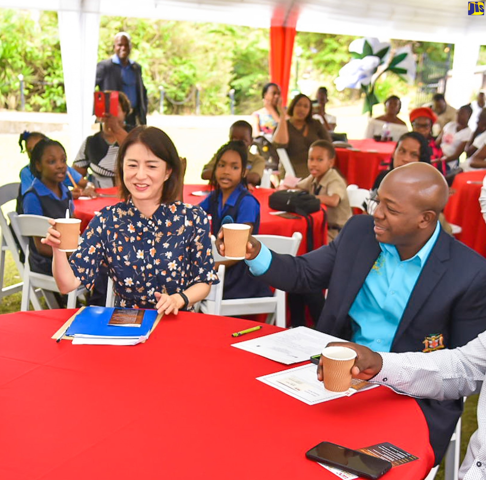 PHOTOS: Minister Charles JR. Attends UCC Quality Cup Contest