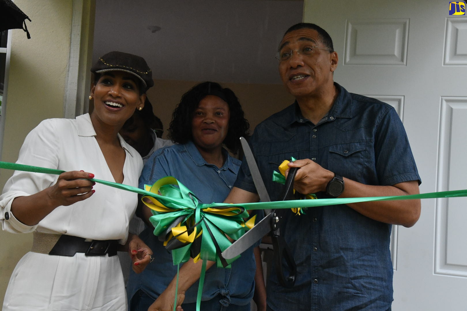 Home Ownership Realised for Two Families in St. Ann