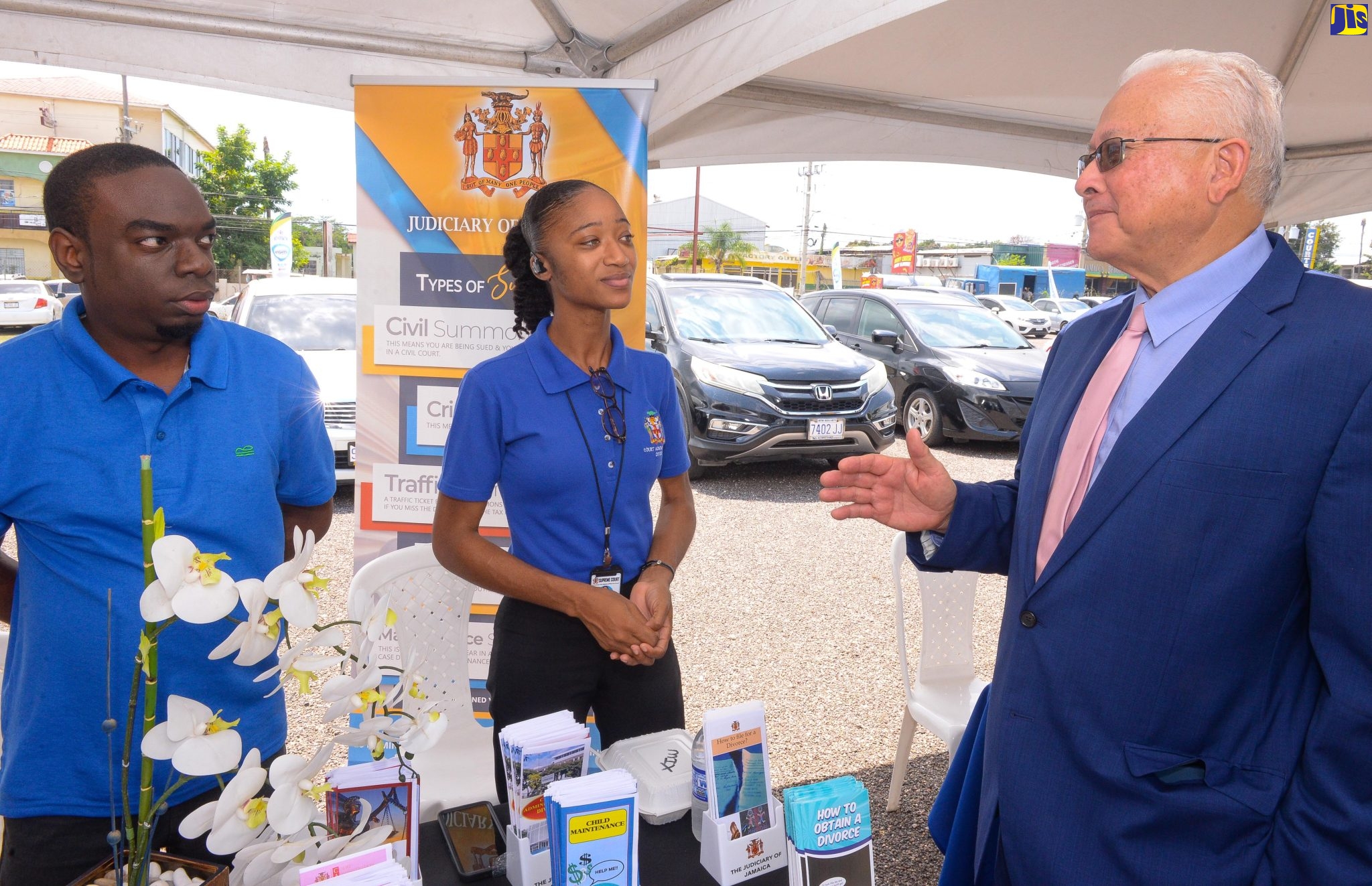 PHOTOS: Minister Chuck Attends Legal Aid Council Justice Fair in St. Catherine